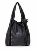 Jimmy Choo Saba Studded Leather Hobo Bag