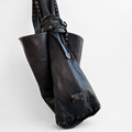 Jimmy Choo Saba Studded Leather Hobo Bag