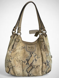 Coach Madison Maggie Python-Embossed Shoulder Bag – Style 18929 (Pre-owned)