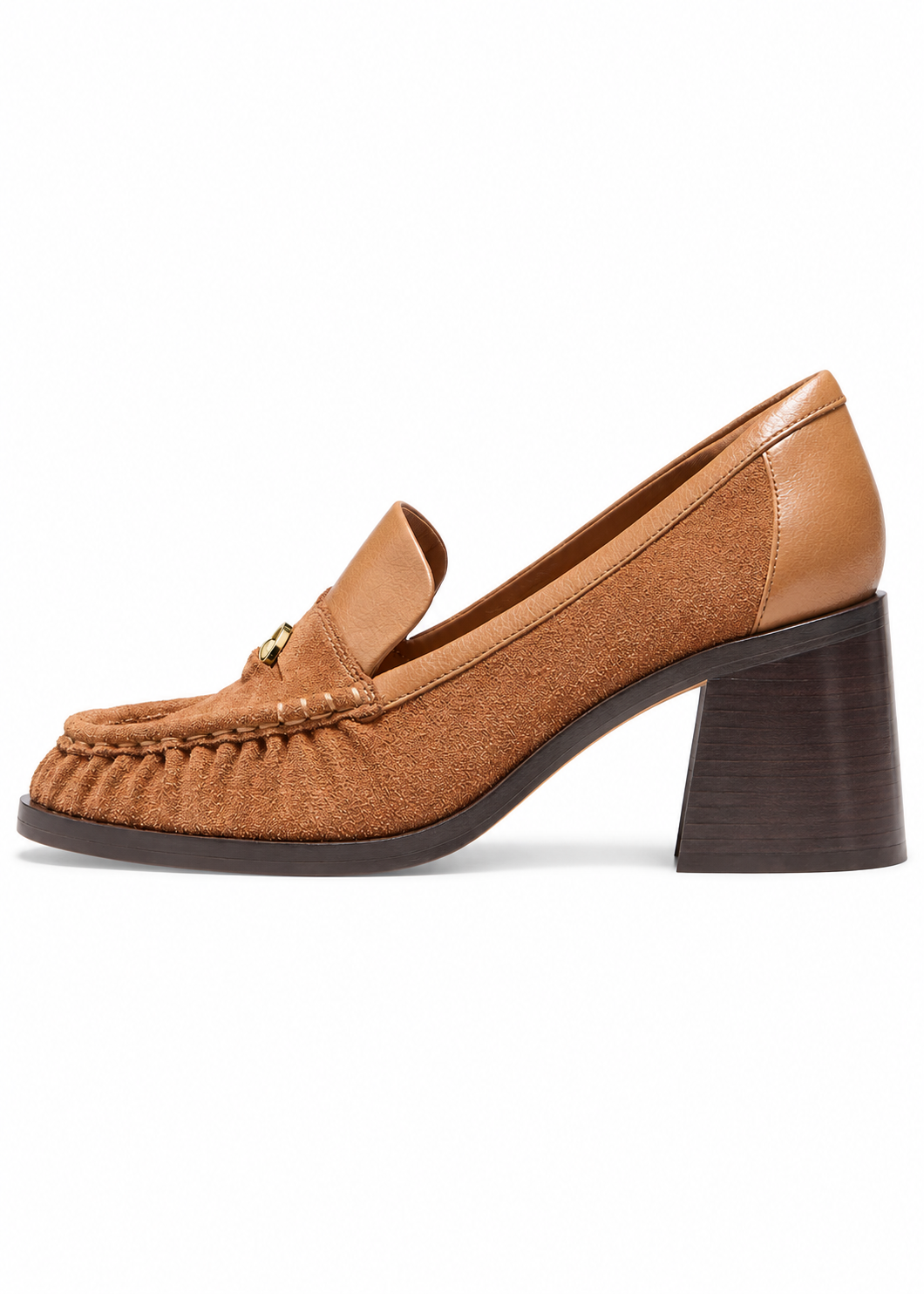 Kate Spade Penni Suede Heeled Loafers