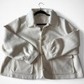 Women’s Ivory Wool-Blend Coat Plus Size 1X – Lauren Conrad - Gloss & Grit