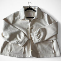 Women’s Ivory Wool-Blend Coat Plus Size 1X – Lauren Conrad - Gloss & Grit