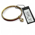 Kate Spade Red & Gold Heart Spade Thin Bangle – product image 1