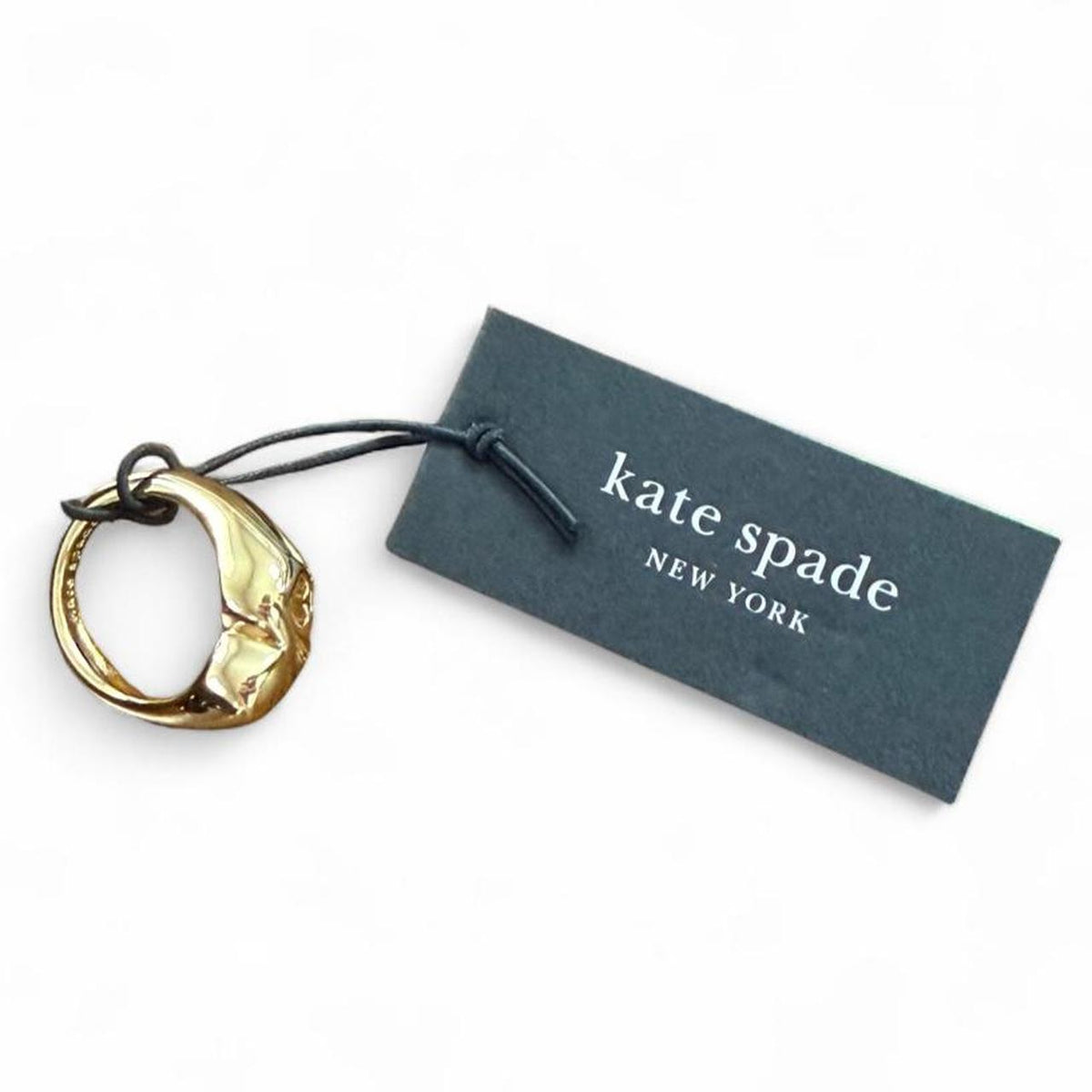 Kate Spade Heart & Spade Signet Ring in gold – product image 3