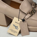 Rag & Co Morgan Platform Loafers Beige - Gloss & Grit