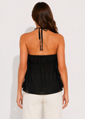 Romy Ruffle Halter Top Back