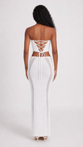 Salem Strapless Top & Maxi Skirt Set