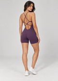 Sculpt Backless Romper