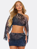Sable Skirt & Crop Top Set