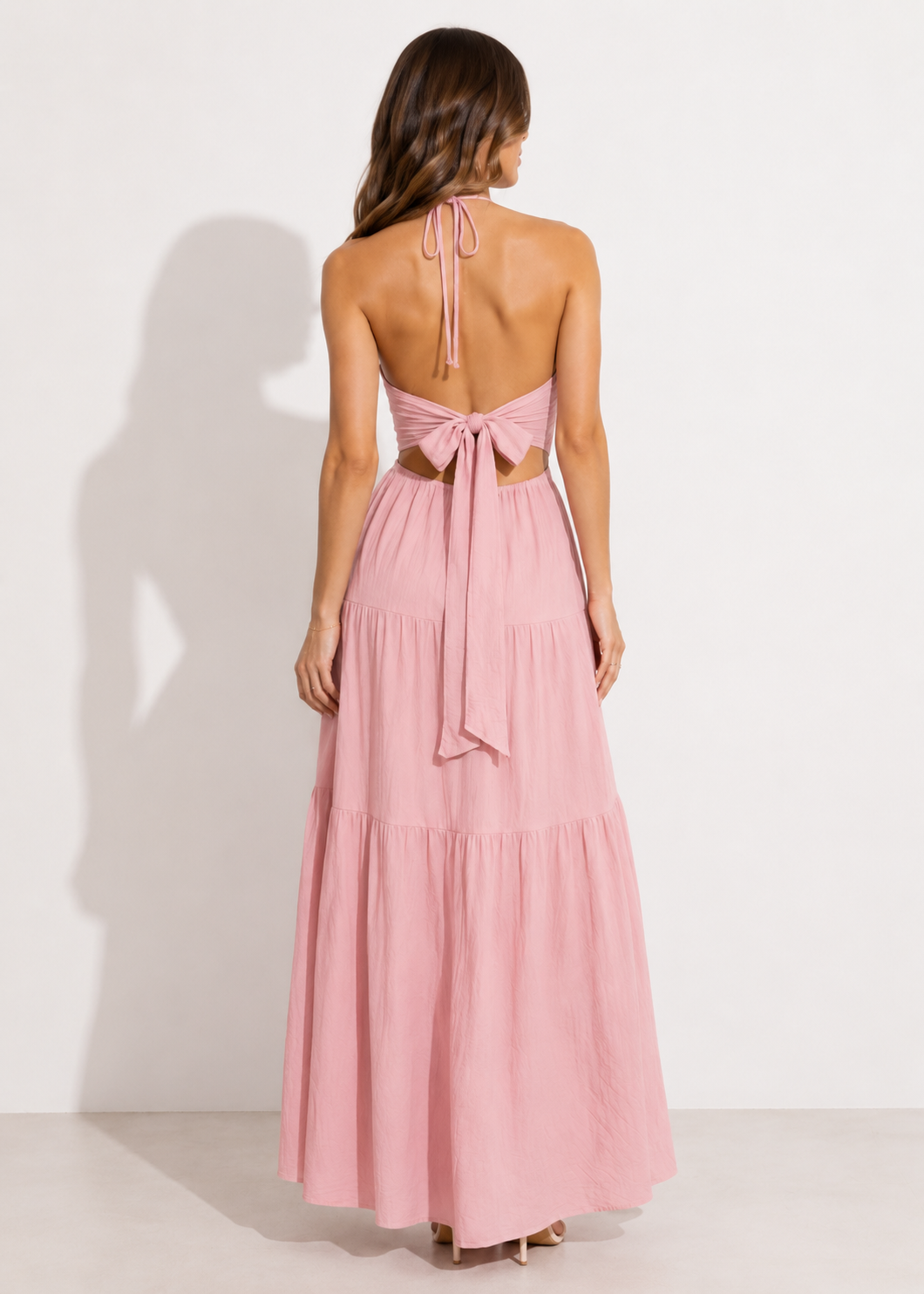Solana Halter Maxi Dress