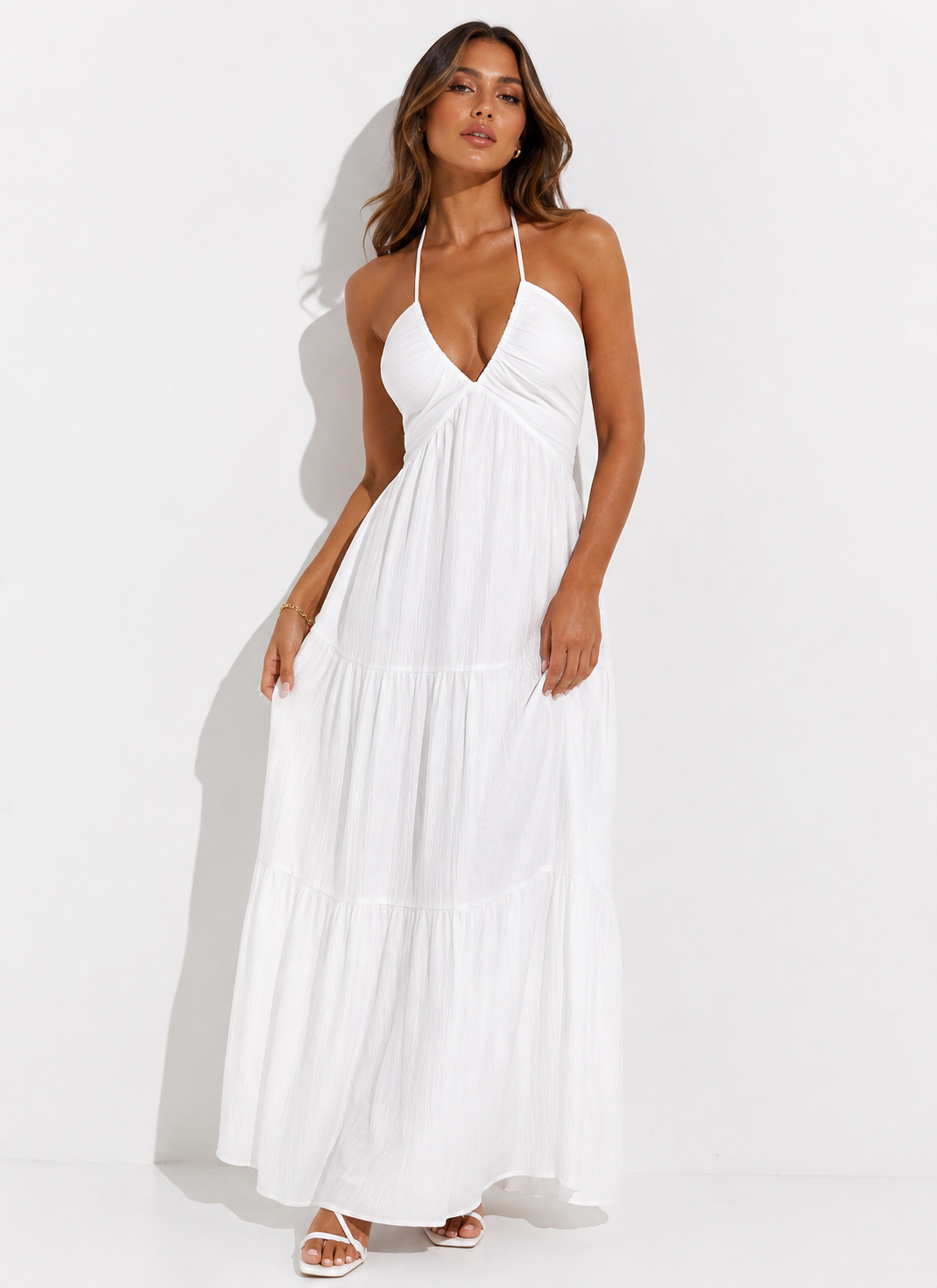 Solana Halter Maxi Dress