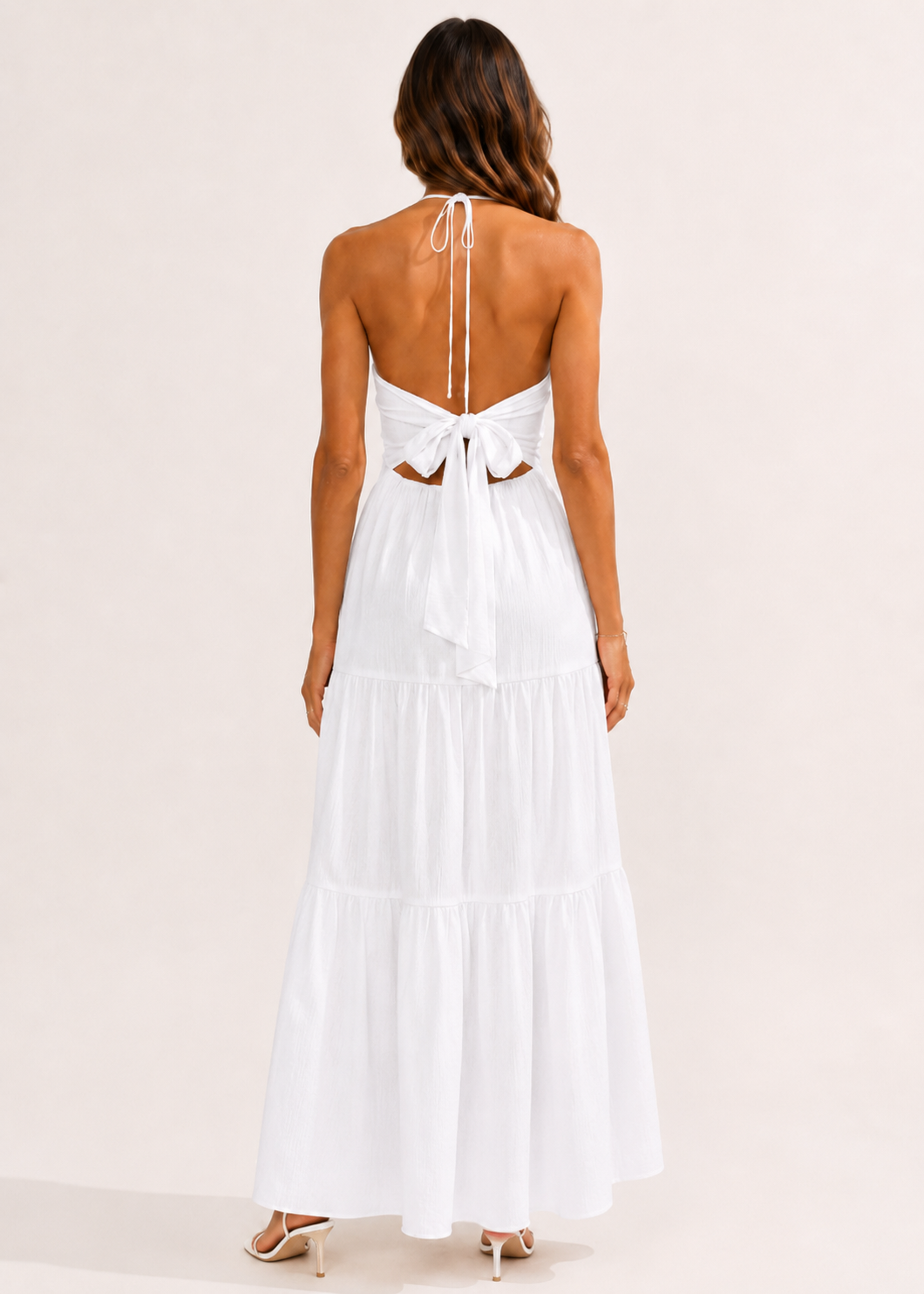 Solana Halter Maxi Dress