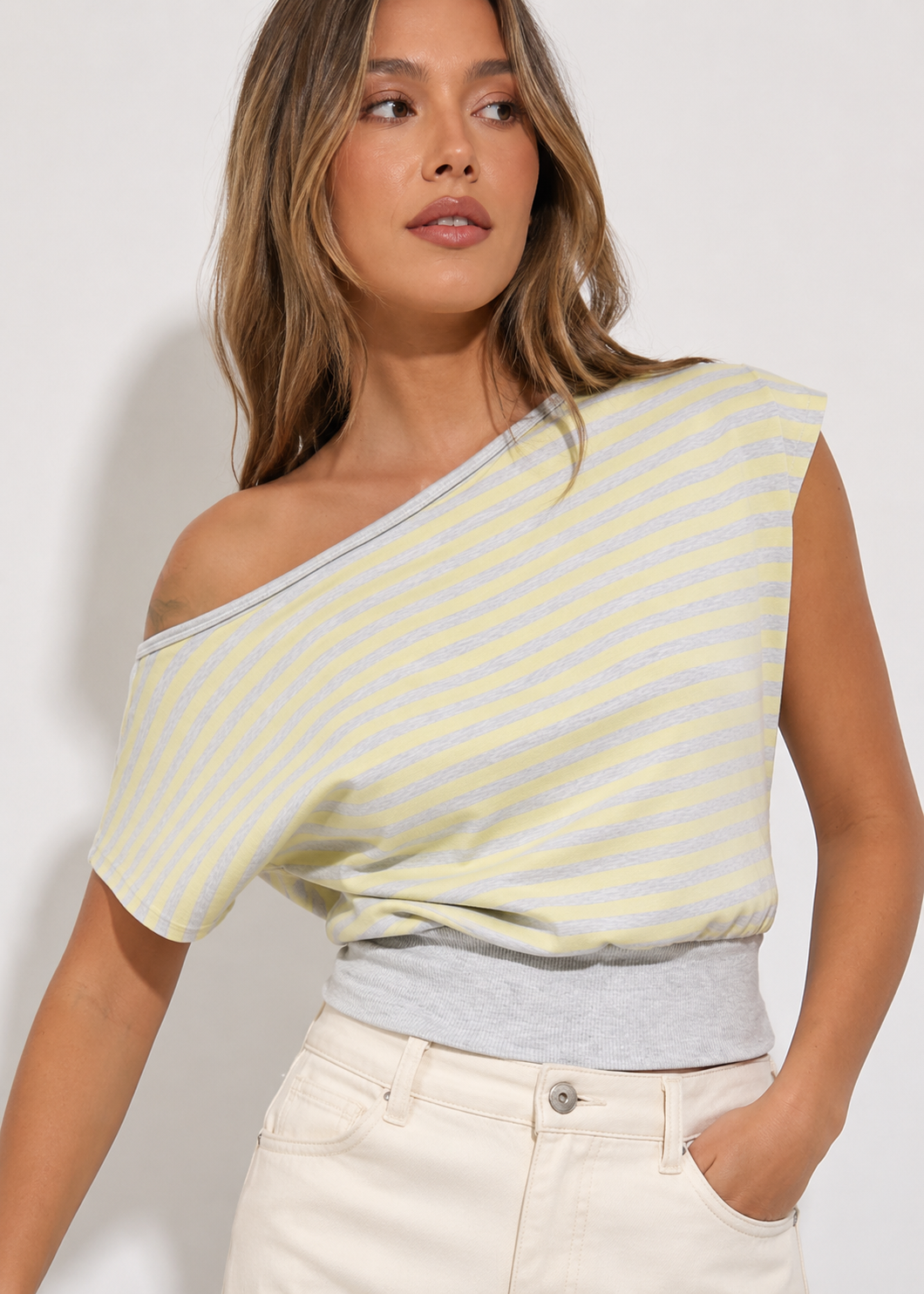 Solea Off Shoulder Cropped Top