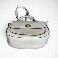 Steve Madden Women’s White Crossbody Bag – Gold Hardware