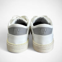 Thousand Fell White Vegan Bio-Leather Sneakers Recycled Low-Top Shoes