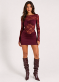 Vivienne Lace Mini Dress