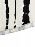 Smocked Asymmetrical Hem Maxi Skirt - Gloss & Grit