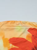 Women's Floral Strapless Tube Top - Gloss & Grit