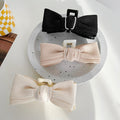 Colette pearl bow claw clip