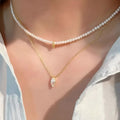 Sterling Silver Zircon Pendant Necklace for Layered Shine - Gloss & Grit