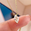 Sterling Silver Zircon Pendant Necklace for Layered Shine - Gloss & Grit