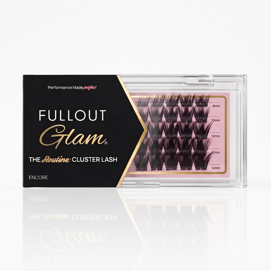 Fullout Glam Encore DIY Lash Cluster Kit C Curl 8-14MM