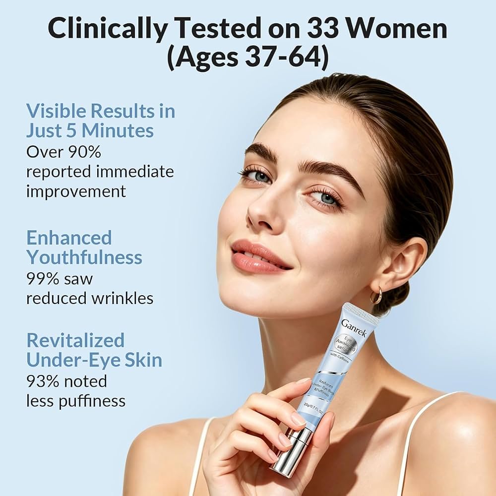 Ganrek under eye cream clinical testing information
