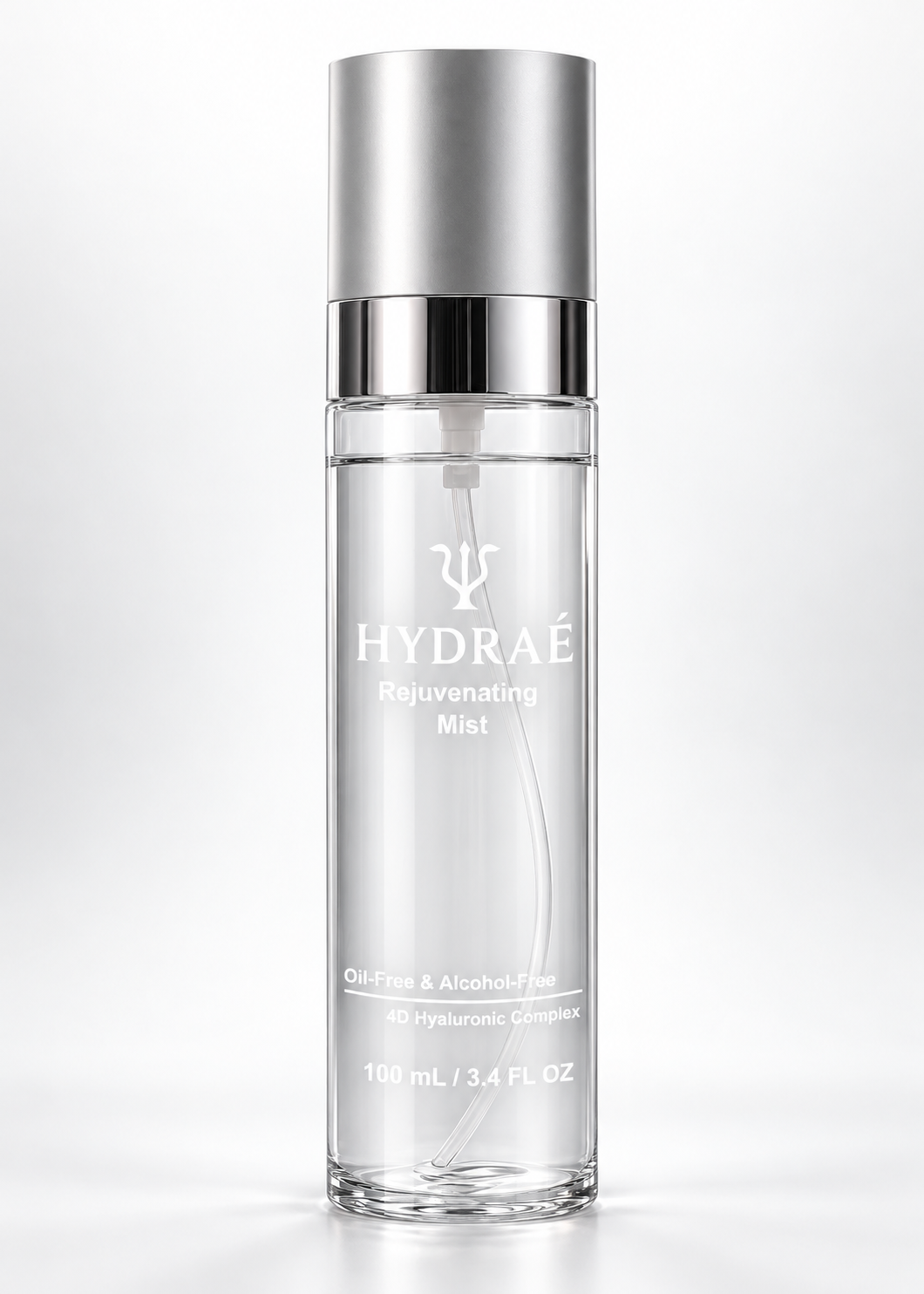HYDRAÉ Rejuvenating Mist facial toner 100 mL capped bottle