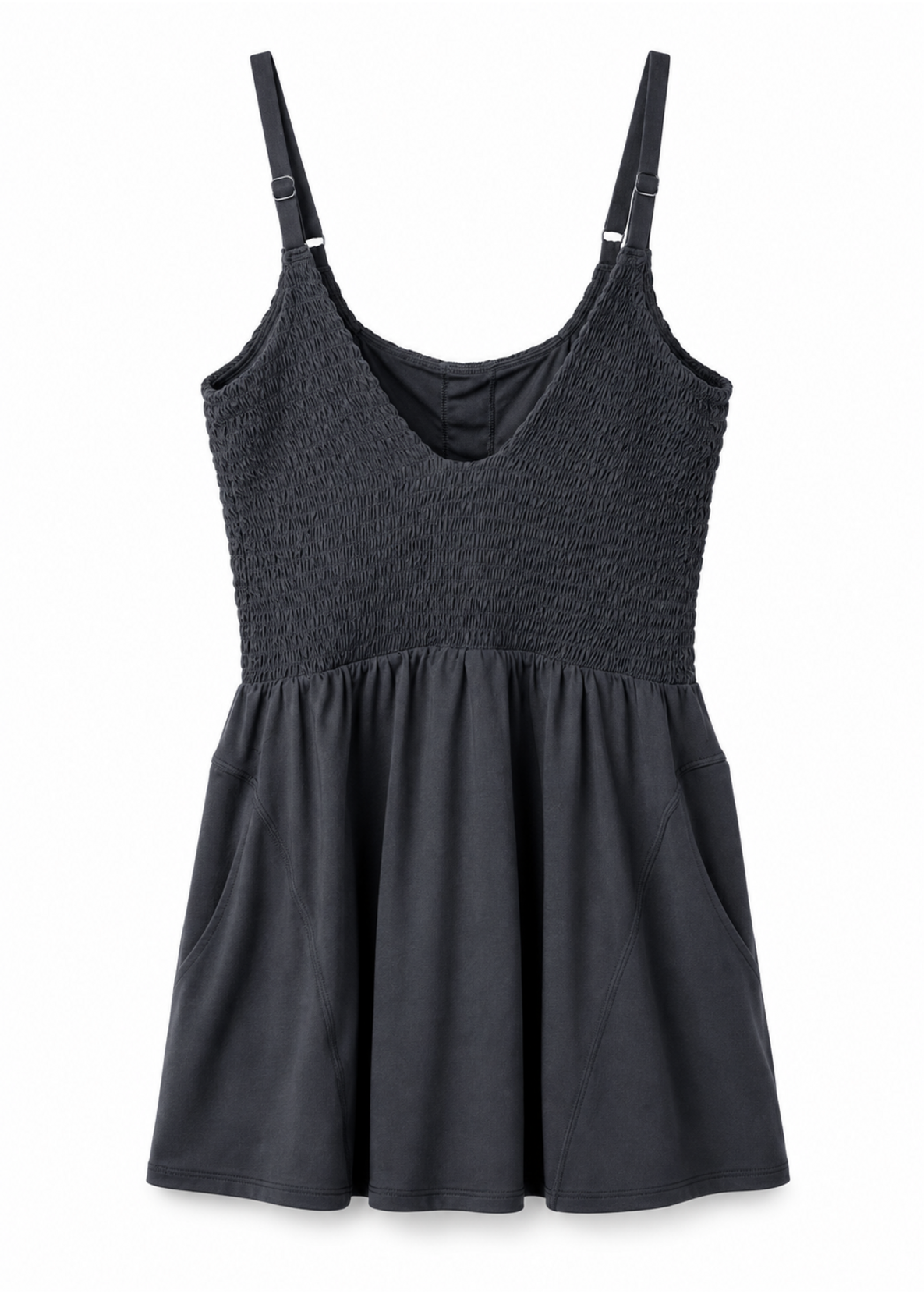 Drop-Waist Romper Dress