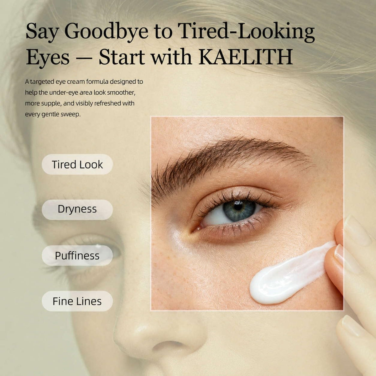 Kaelith Retinol Eye Cream - Gloss & Grit