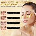 Kaelynne 24K Gold Hydrogel Under-Eye Patches – 60 Pieces