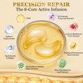 Kaelynne 24K Gold Hydrogel Under-Eye Patches – 60 Pieces