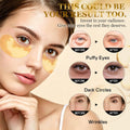 Kaelynne 24K Gold Hydrogel Under-Eye Patches – 60 Pieces