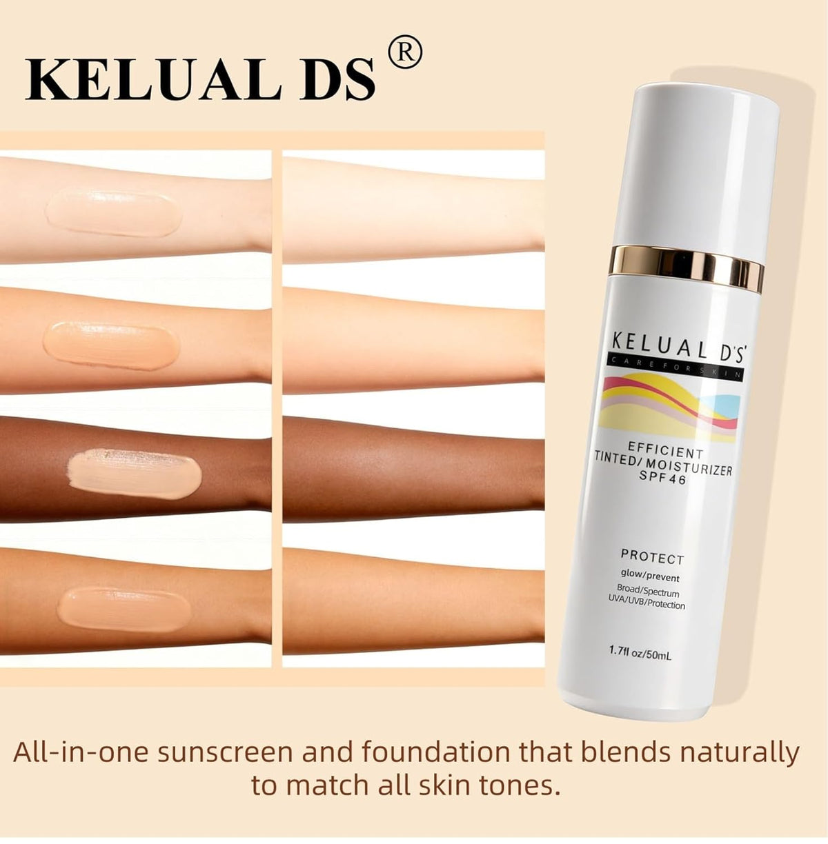 Universal Tinted Moisturizer SPF 46 - Gloss & Grit