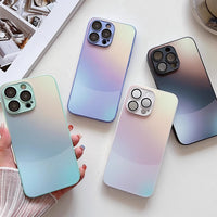 Matte Gradient Slim iPhone Case – Shock‑Proof, Wireless‑Charging Compatible - Gloss & Grit