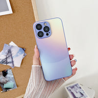 Matte Gradient Slim iPhone Case – Shock‑Proof, Wireless‑Charging Compatible - Gloss & Grit