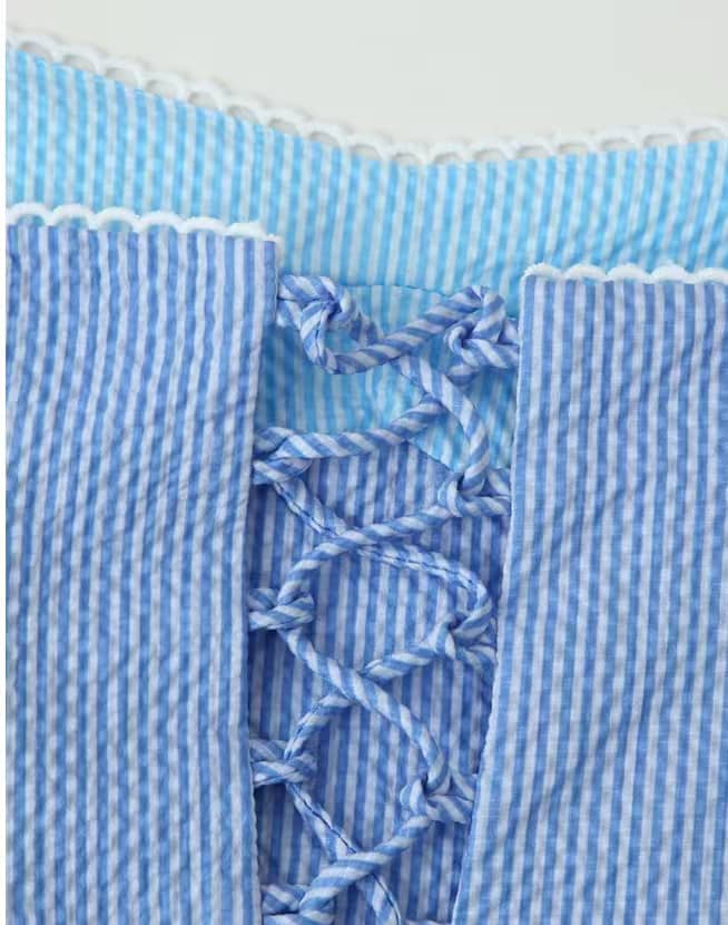 Mira Striped Two-Piece Set - Gloss & Grit