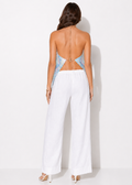Printed Scarf Halter Top - Gloss & Grit