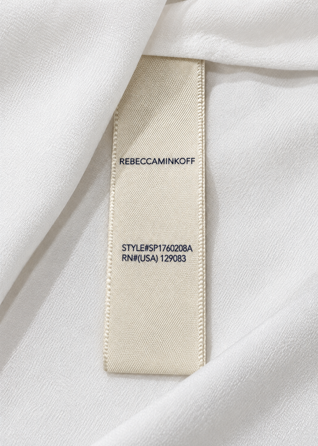 Rebecca Minkoff dress style label SP1760208A