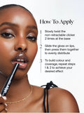 UKLASH Clear Plumping Lip Gloss 3-in-1 High Shine Plumper - Gloss & Grit