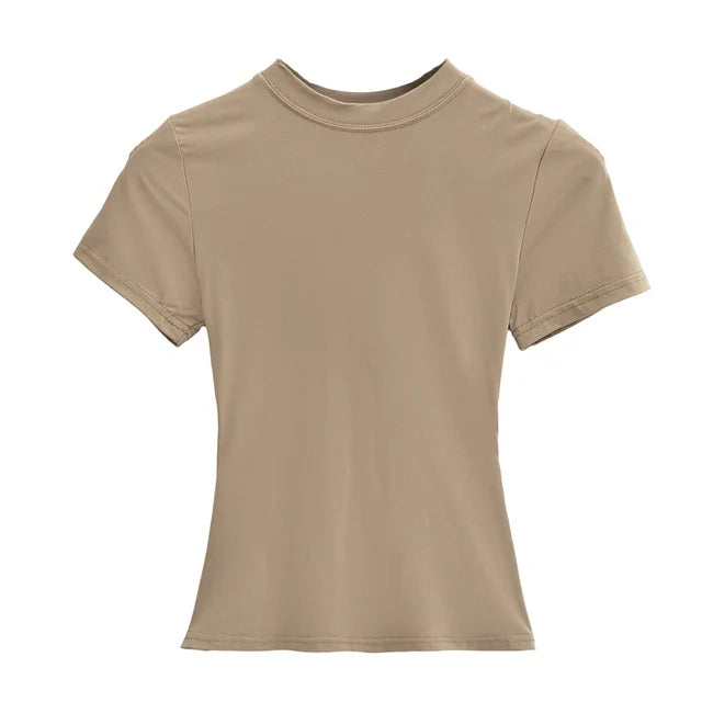 Women’s Slim Fit Essentials T-Shirt – Perfect Everyday Staple - Gloss & Grit