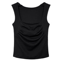 Women’s Square Neck Strapless Crop Top – Bralette Style, Summer Basic Tank - Gloss & Grit